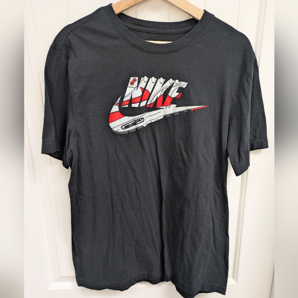 Nike Black Graphic Shoe T-Shirt